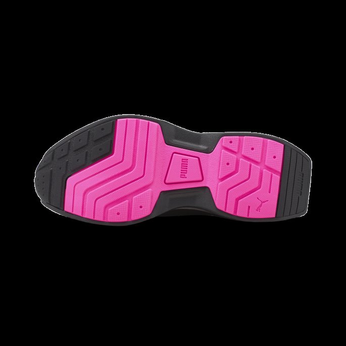 Kosmo Rider Dame Joggesko Puma På Tilbud Svart-lysende Rosa