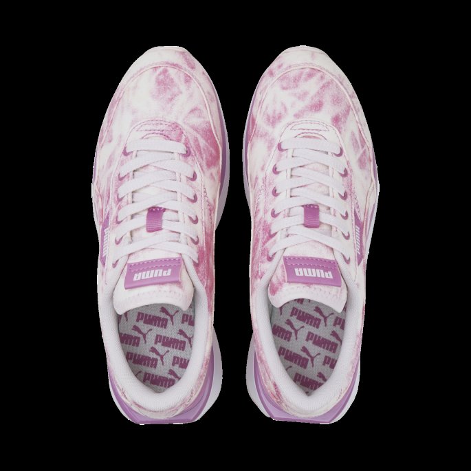 Opera Lilla-lavendel Tåke Cruise Rider Tie Dye Dame Joggesko Puma På Salg