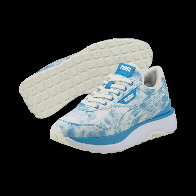 Hawaiisk Hav-berørt Puma På Salg Cruise Rider Tie Dye Dame Joggesko