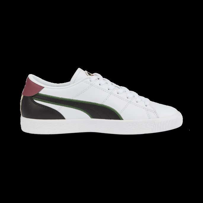 Puma På Tilbud X Liberty Basket Vtg Joggesko Dame Hvit-svart