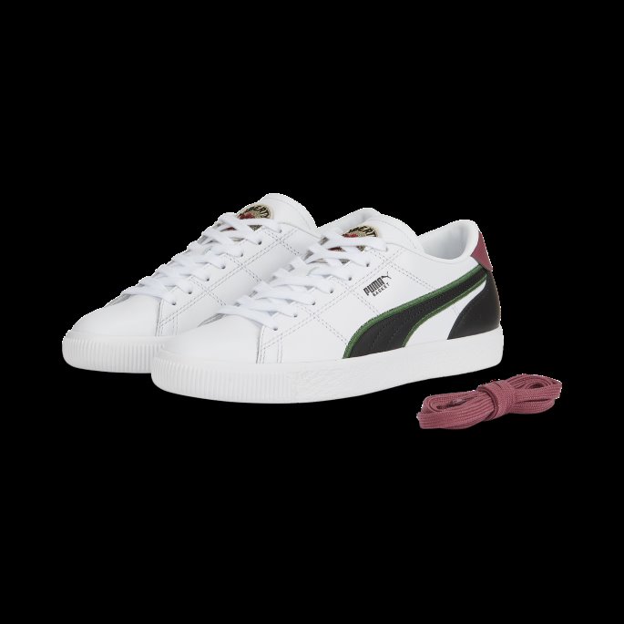 Puma På Tilbud X Liberty Basket Dame Joggesko Hvit-svart