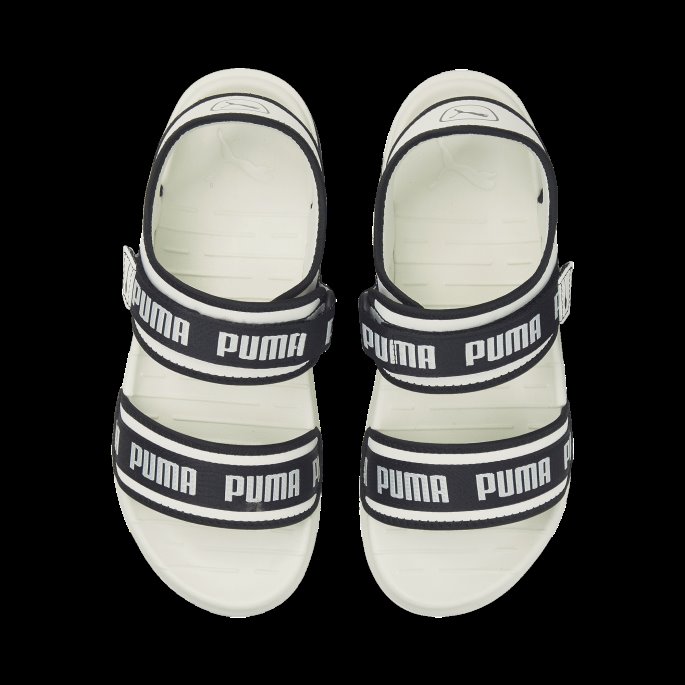 Marshmallow-svart Puma På Salg Signatur Softride Damesandaler