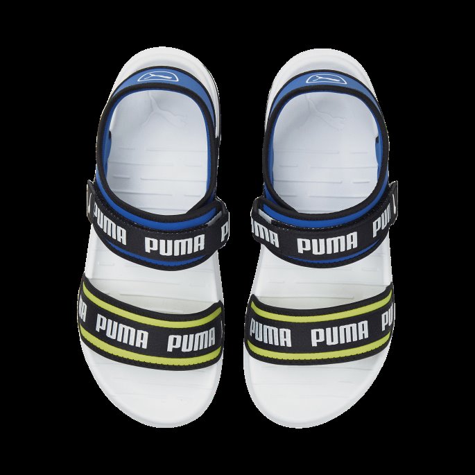 Signatur Softride Damesandaler Hvit-kongelig-limepunch-svart Puma På Salg