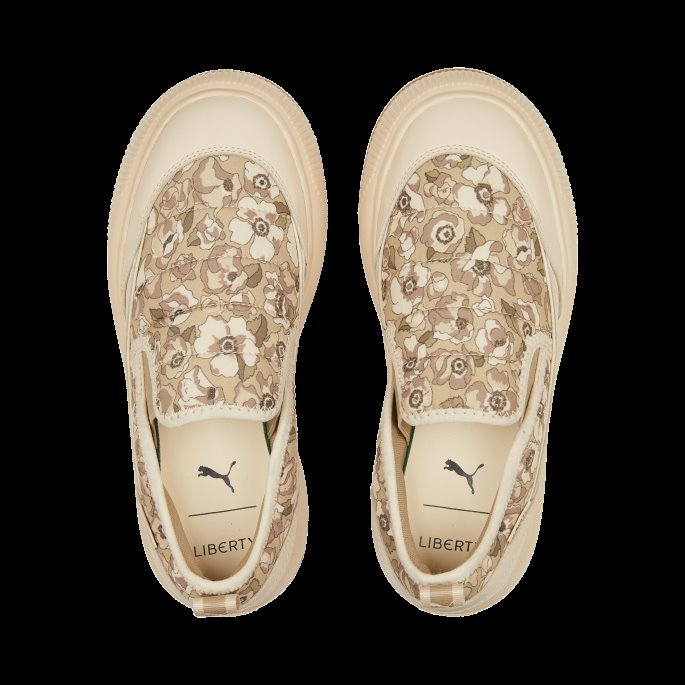 Puma På Tilbud X Liberty Semsket Skinn Mayu Slip-on Damesko Sun Kiss