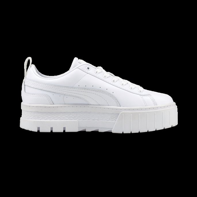 Puma På Tilbud Hvit Mayze Klassiske Damesko