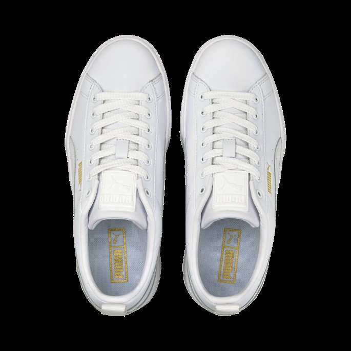 Puma På Tilbud Hvit Mayze Klassiske Damesko