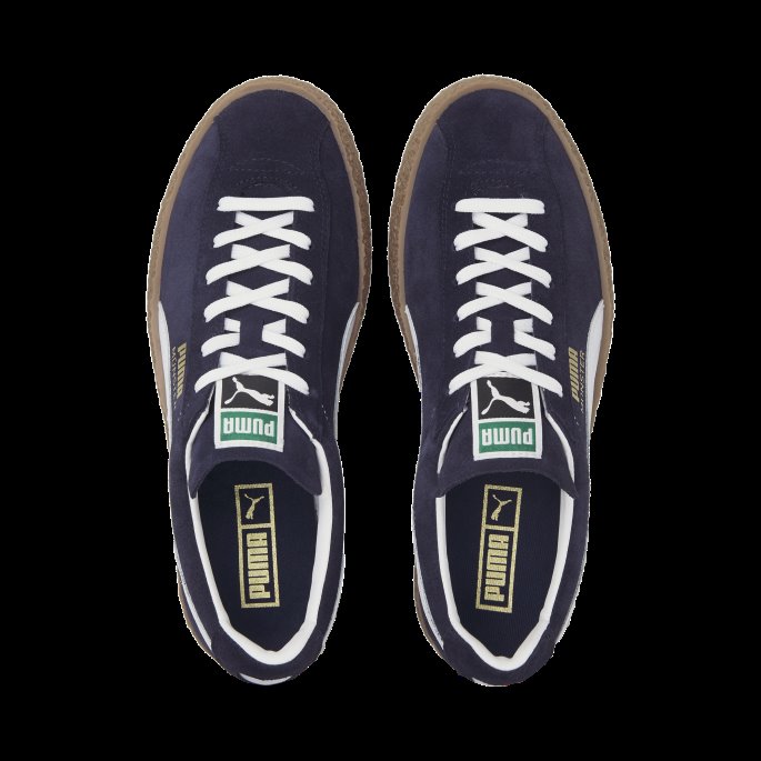 Puma På Tilbud Muenster Originals Joggesko Nye Marine-hvite