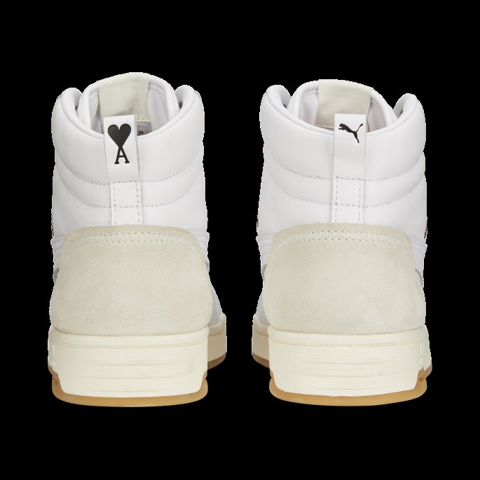 Puma På Tilbud X Ami Slipstream Mid Trainers Hvit-urørte