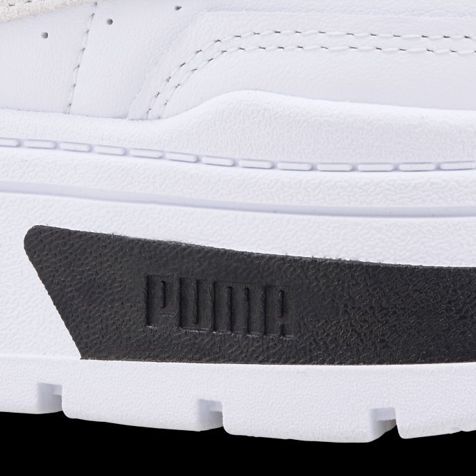 Mayze Stack Dame Joggesko Puma På Tilbud Hvit-damp Grå