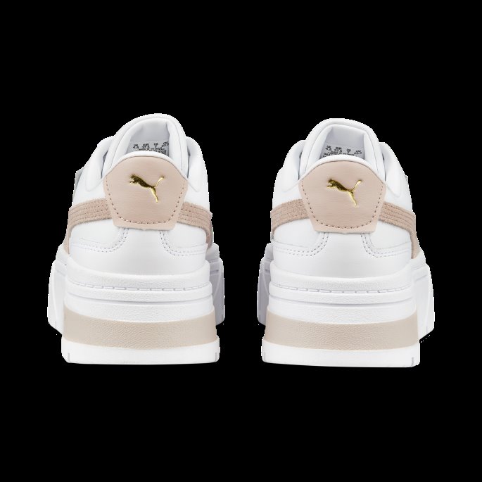Mayze Stack Joggesko For Kvinner Hvit-rosa Kvarts Puma På Salg