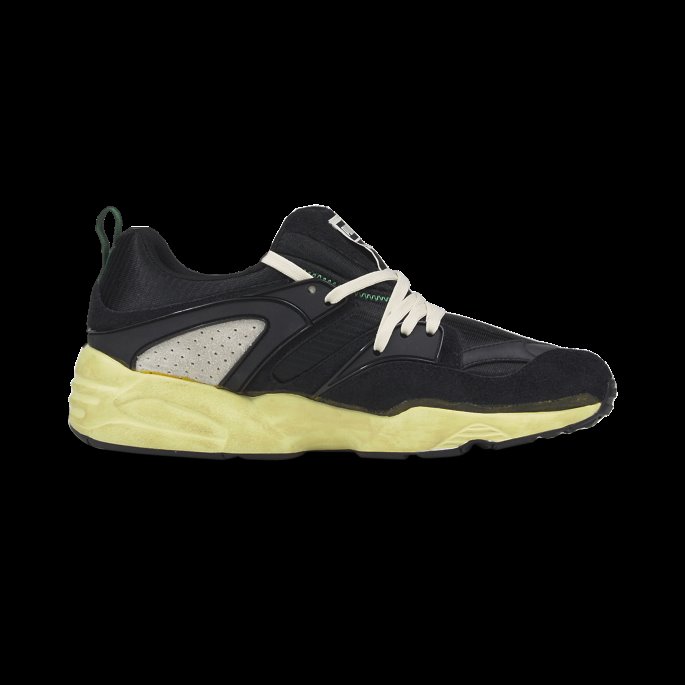 Svart-hvit-myk Gul Puma På Tilbud Blaze Of Glory De Aldri Brukte Joggeskoene