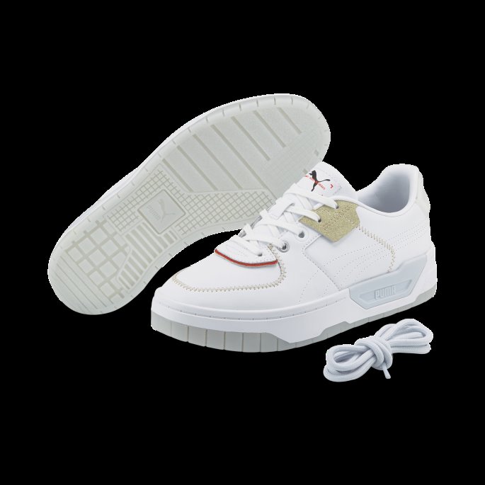 Cali Dream Re:collection Dame Joggesko Puma På Tilbud Hvit-arctic Ice-putty