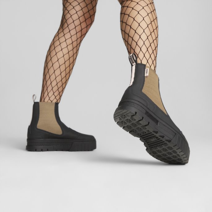 Puma På Tilbud Black-tiger's Eye Mayze Pop Chelsea Boot Kvinner