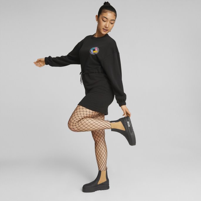 Puma På Tilbud Black-tiger's Eye Mayze Pop Chelsea Boot Kvinner
