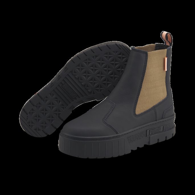 Puma På Tilbud Black-tiger's Eye Mayze Pop Chelsea Boot Kvinner