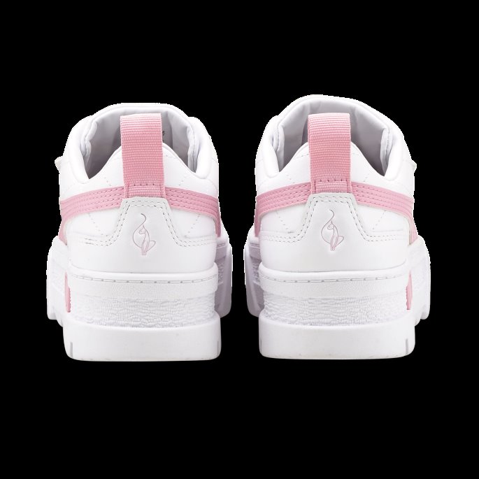 Puma På Tilbud X Baby Phat Mayze Joggesko Kvinner Hvit-prisme Rosa