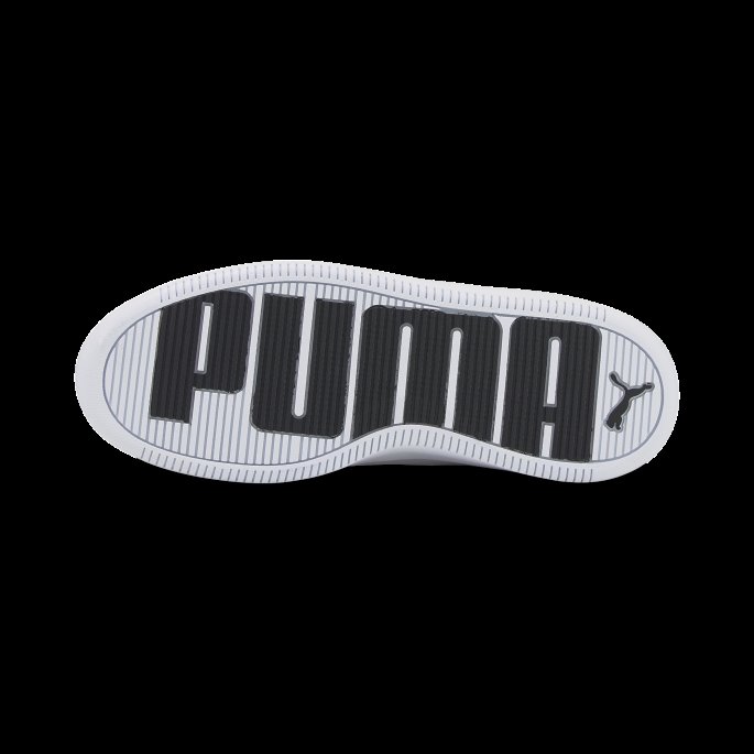 Hvit-hvit-svart Puma På Salg Lilje Plattform Snøret Damesko