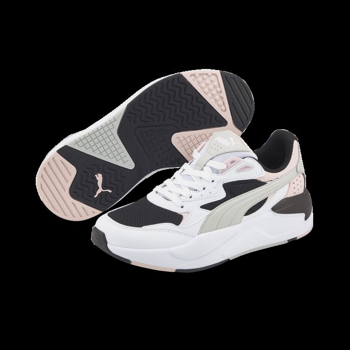 X-ray Speed Trainers Svart-grå Fiolett-kritt Rosa Puma På Tilbud