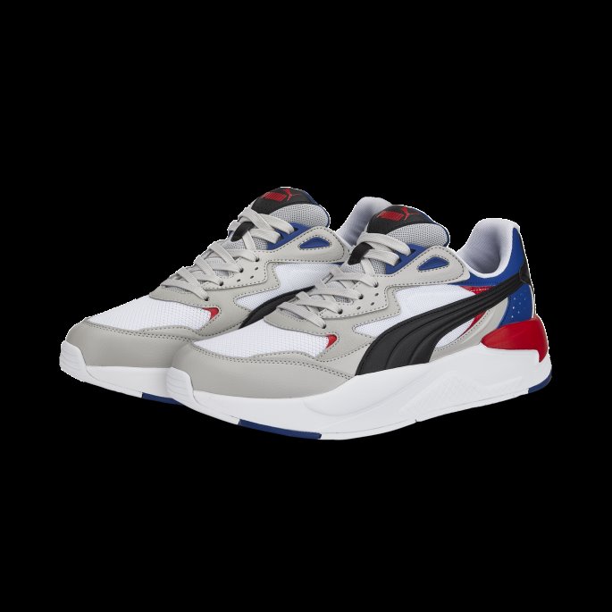 Puma På Tilbud X-ray Speed Trainers Hvit-grå Fiolett-limoges-rød