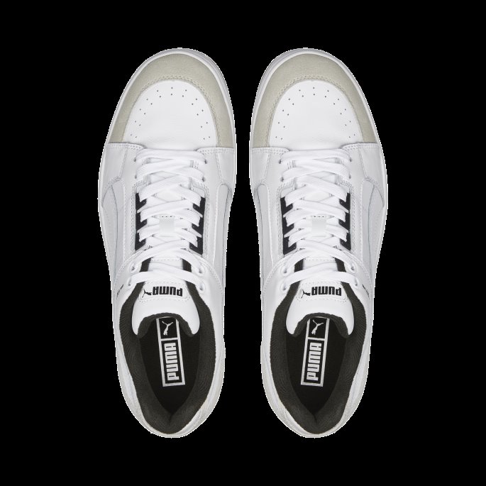 Puma På Tilbud Slipstream Lo Retro Joggesko For Menn Hvit-dampgrå