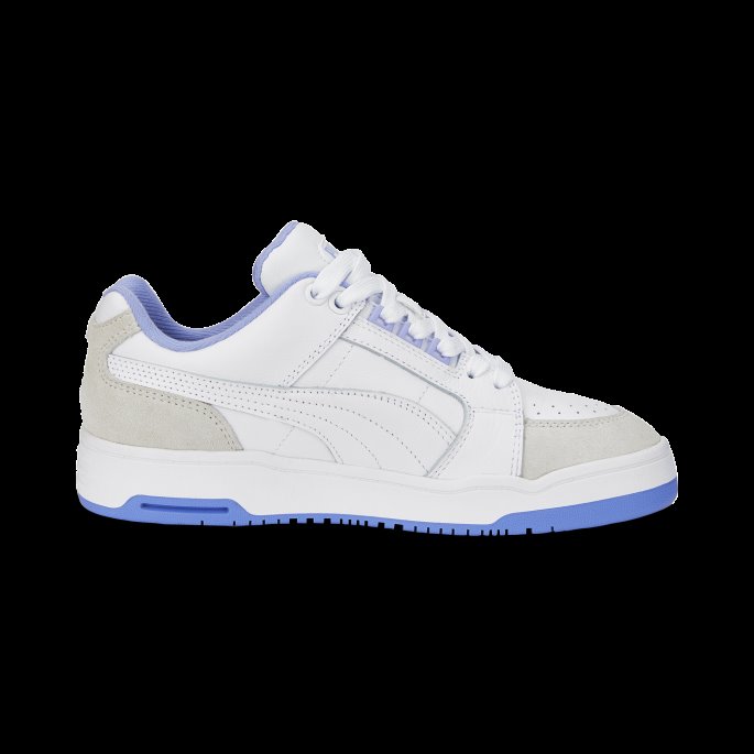 Puma På Salg Hvit-lavendar Pop Slipstream Lo Retro Joggesko