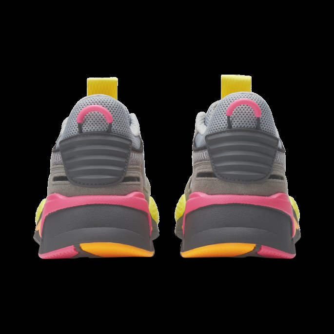 Høy Rise-ultra Grå-fluo Rosa Puma På Tilbud Rs-x Highlighter Joggesko For Menn