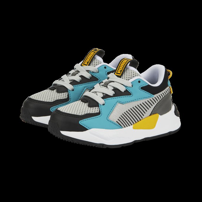 Harbor Mist-svart Rs-z Core Barnesko Puma På Tilbud