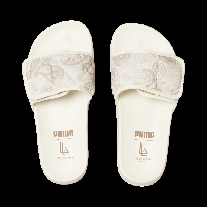 Puma På Tilbud X Lauren London Leadcat 2.0 Store Barnesandaler Vaniljeis-sopp