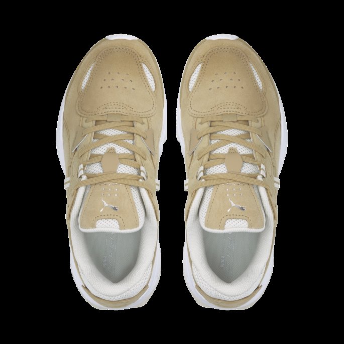 Puma På Tilbud Blek Khaki-hvit Orkid Myke Joggesko For Kvinner