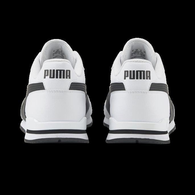 Puma På Tilbud Hvit-svart St Runner V3 L Joggesko