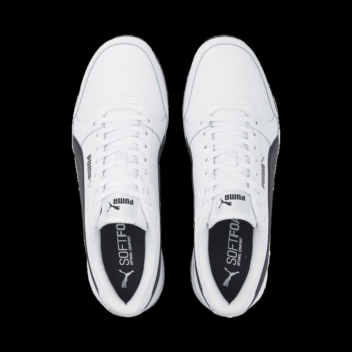 Puma På Tilbud Hvit-svart St Runner V3 L Joggesko