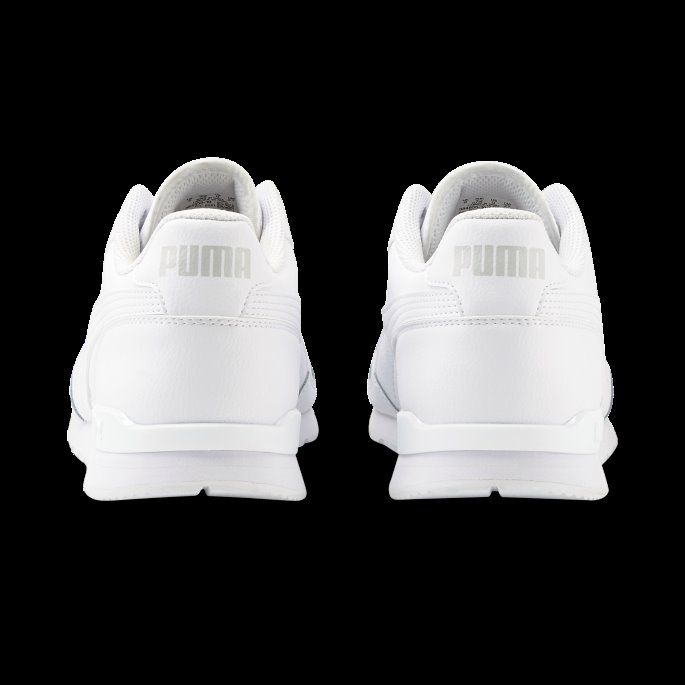 St Runner V3 L Joggesko Puma På Tilbud Hvit-hvit-grå Fiolett