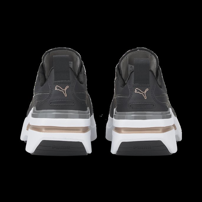 Kosmo Rider Metallic Joggesko For Kvinner Svart-rosa Gull Puma På Salg