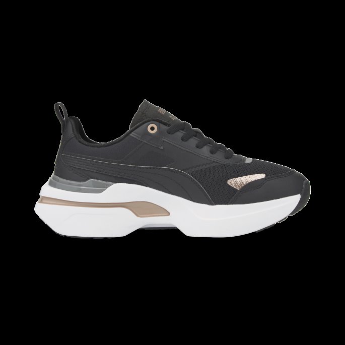 Kosmo Rider Metallic Joggesko For Kvinner Svart-rosa Gull Puma På Salg