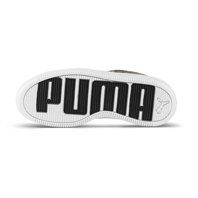 Puma På Tilbud Lily Platform Leo Damesko Hvit-svart