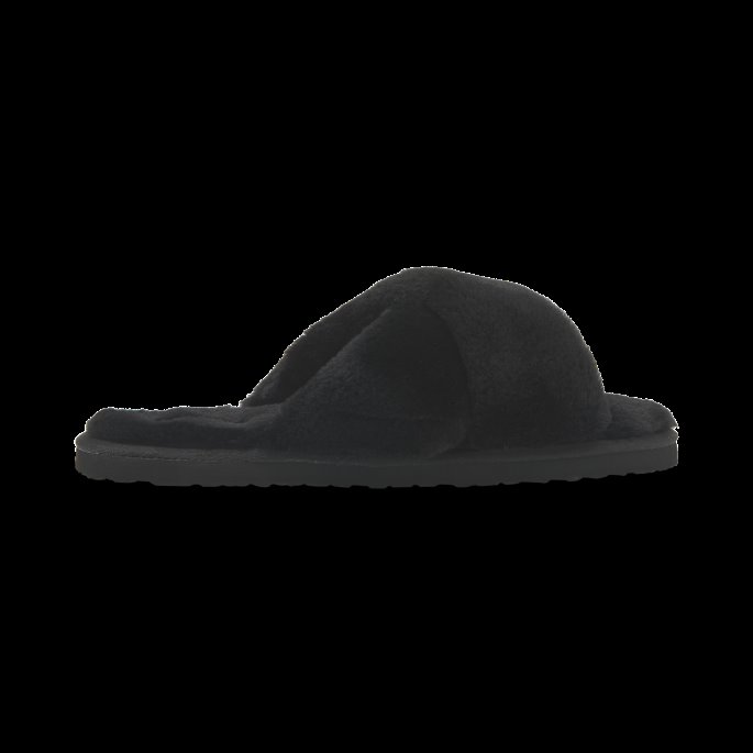 Fluff X Strap Dameslide Svart-hvit Puma På Salg