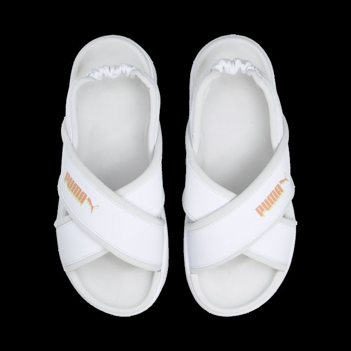 Hvit-nimbus Cloud Mayze Mismatched Damesandaler Puma På Salg