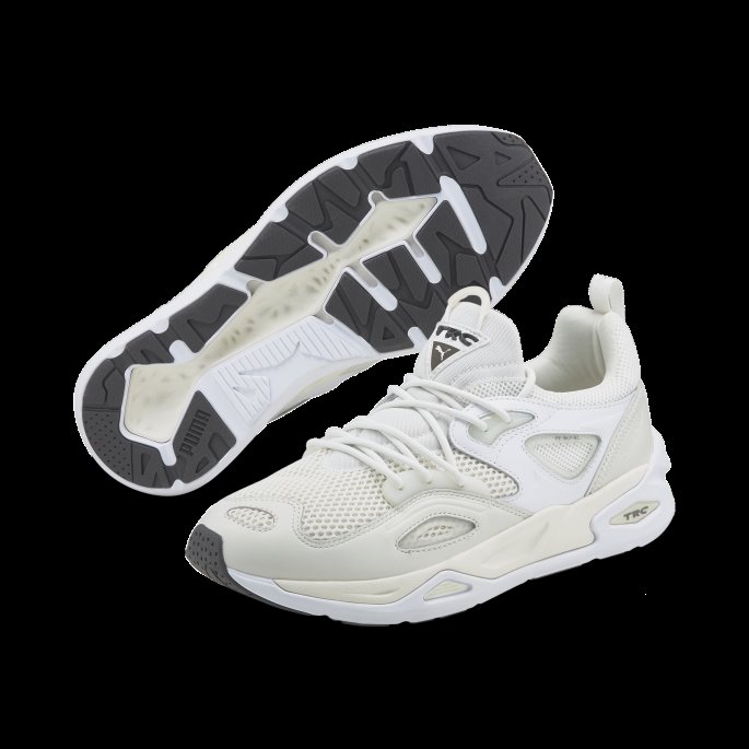 Puma På Salg Vaporous Grå-anis Blomst Trc Blaze Pyramide Trenere