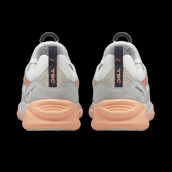 Hvit-fersken Rosa Puma På Tilbud Trc Blaze Joggesko