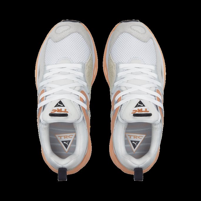 Hvit-fersken Rosa Puma På Tilbud Trc Blaze Joggesko