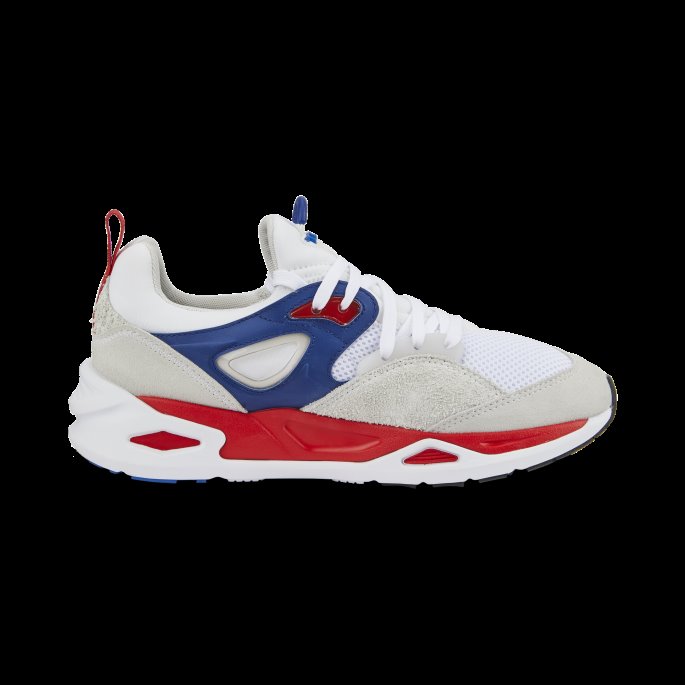 Puma På Tilbud Hvit-høyrisiko Røde Trc Blaze Joggesko