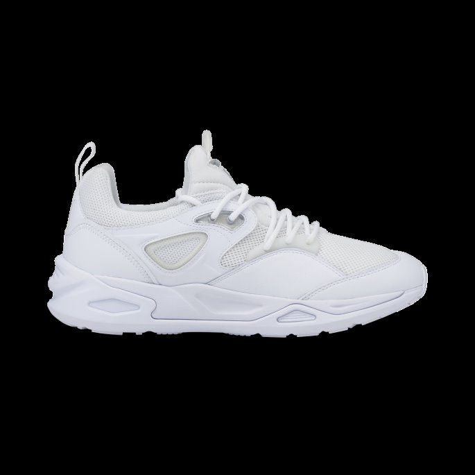 Puma På Tilbud Trc Blaze Trippel Joggesko Hvit-sølv