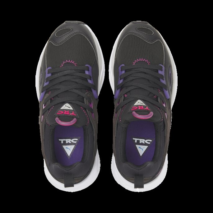 Puma På Tilbud Trc Blaze Tech Joggesko Svart-prisme Fiolett
