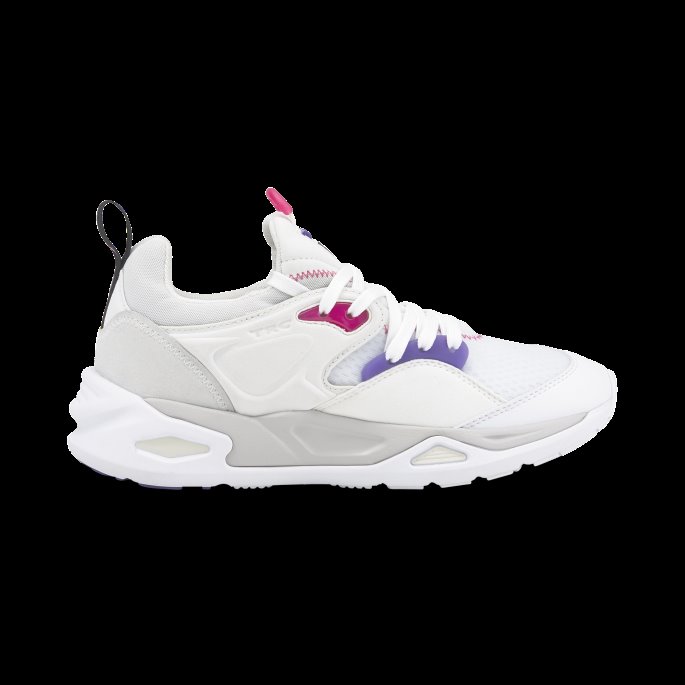 Puma På Tilbud Hvit-prisme Fiolett Trc Blaze Tech Joggesko