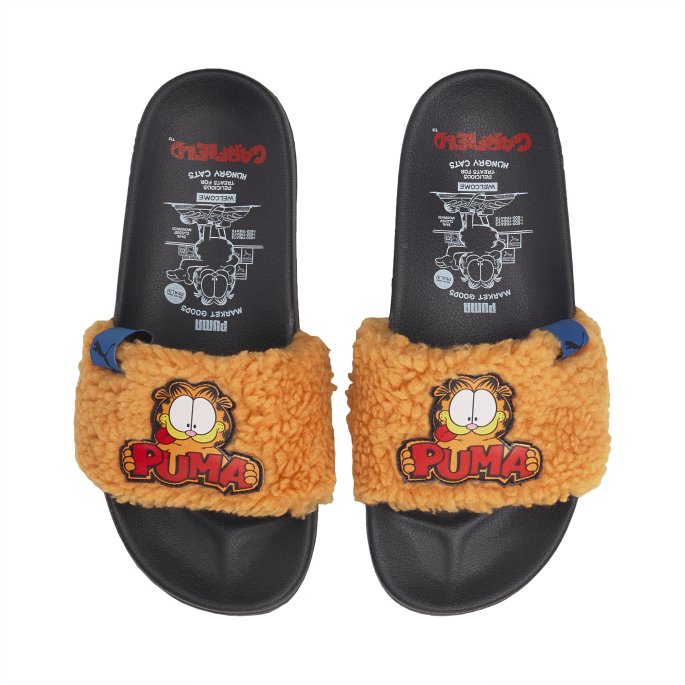 Puma På Tilbud X Garfield Leadcat 2.0 Små Barnesandaler Black-zinnia