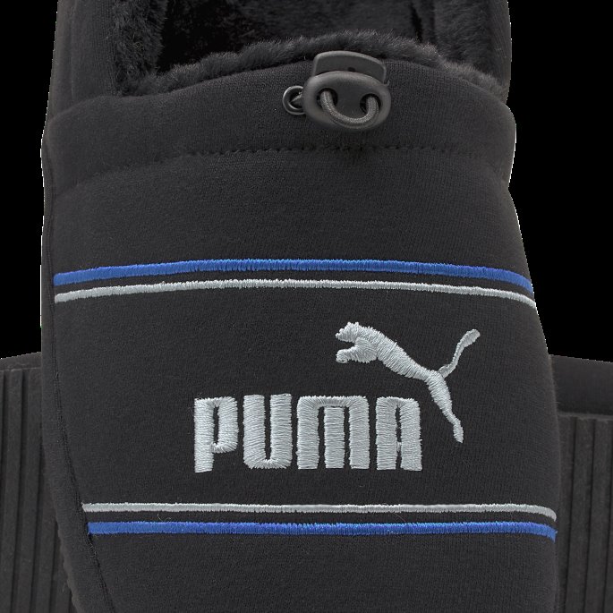 Puma På Tilbud Svart-blå-tåker Blå Tuff Mocc Jersey Tøfler