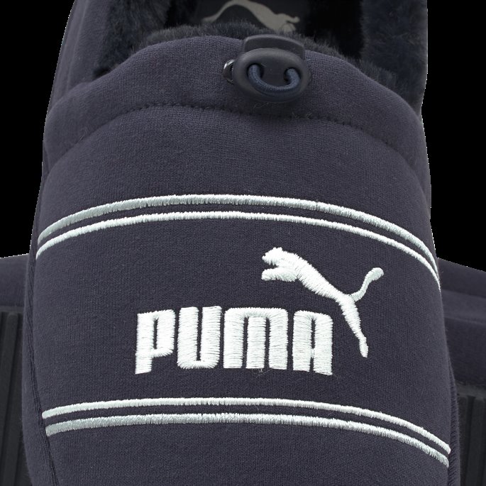 Peacoat-white-glacier Grå Puma På Tilbud Tuff Mocc Jersey Tøfler