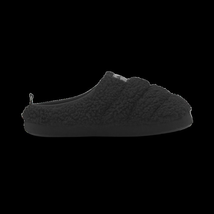 Scuff Sherpa Tøfler Store Barn Puma På Tilbud Svart-mørk Skygge