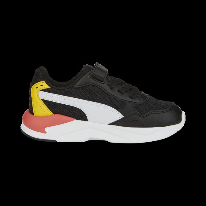 Puma På Tilbud X-ray Speed Lite Ac Barnesko Svart-hvit-lilla Pop-laks