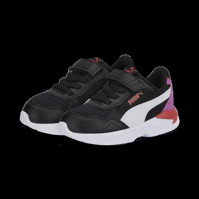 Puma På Tilbud X-ray Speed Lite Ac Babysko Svart-hvit-lilla Pop-laks